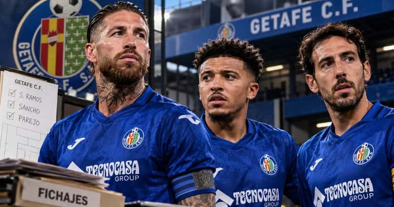 Getafe buscaría fichar a Sergio Ramos y también apunta a Sancho y Dani Parejo