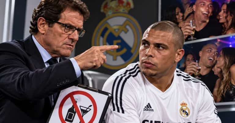 Capello revela que apartó a Ronaldo del Real Madrid por sus fiestas y falta de disciplina