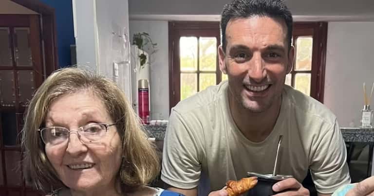 De qué falleció la madre de Lionel Scaloni: la enfermedad que padecía desde 2021