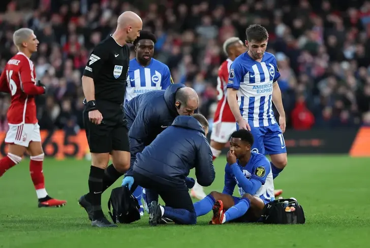 La lesión de Ansu Fati le ha marginado parcialmente de la temporada en el Brighton&nbsp;