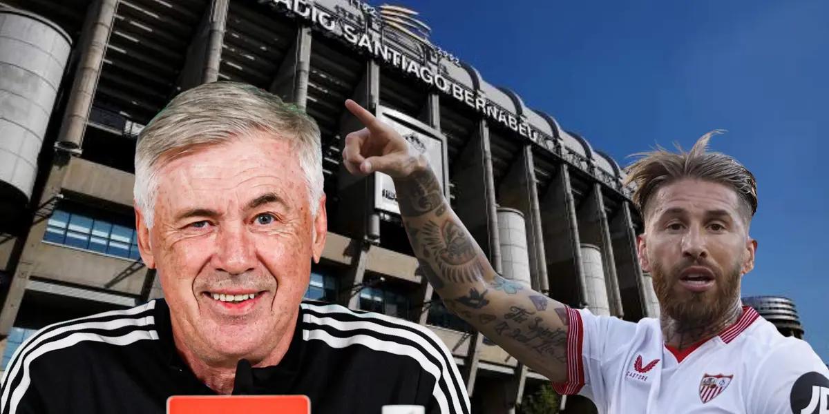 A Ancelotti lo acorralaron con Ramos y confesó cómo cree que lo recibirá el Bernabéu