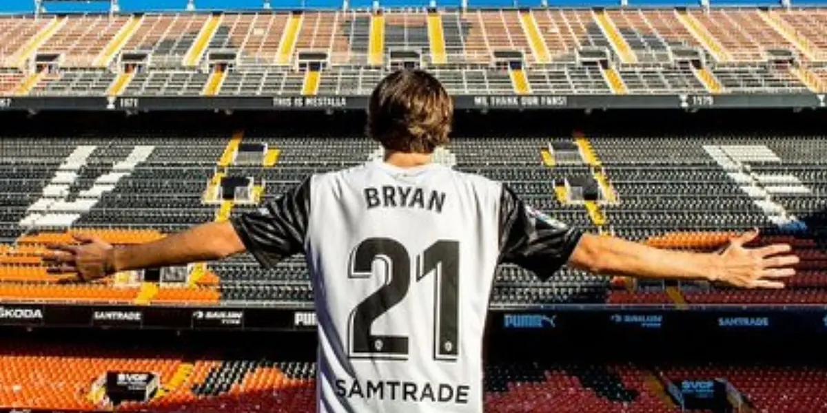 A apenas 83 días de llegar al Valencia, disputó la final de la Copa del Rey con el equipo Che. Bryan Gil es una de las grandes promesas de España y va por más.