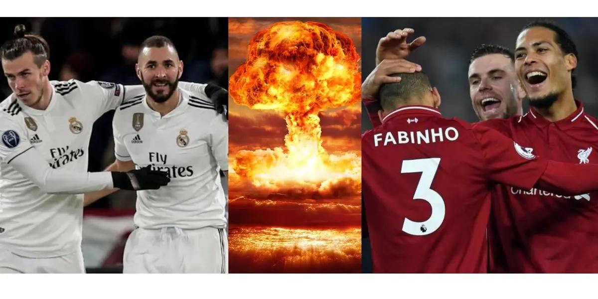 A apenas horas del gran choque final, en el Parque de los Príncipes ante el Real Madrid, los futbolistas reds mostraron una actitud que ninunea al máximo campeón del certamen.