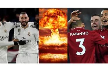 A apenas horas del gran choque final, en el Parque de los Príncipes ante el Real Madrid, los futbolistas reds mostraron una actitud que ninunea al máximo campeón del certamen.