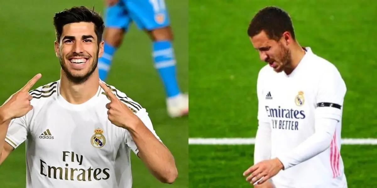 A diferencia de Eden Hazard, Marco Asensio cada vez que recibe una oportunidad demuestra un buen nivel. Dejando a las claras que la mala forma del belga ya es una falta de respeto al Real madrid.