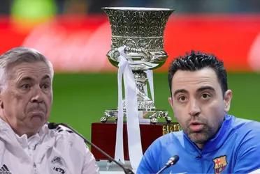 A horas de definir Supercopa, Xavi y Ancelotti dejaron en claro sus diferencias