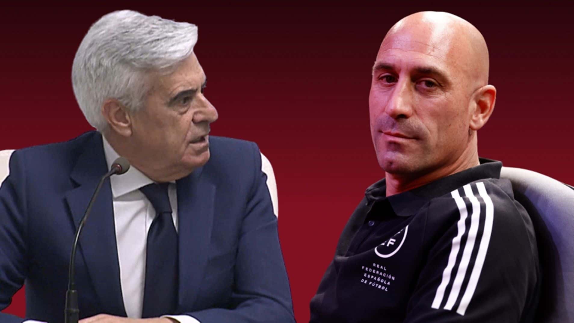 A la espera del duelo entre España y Georgia, el presidente de la RFEF volvió a marcar tendencia.