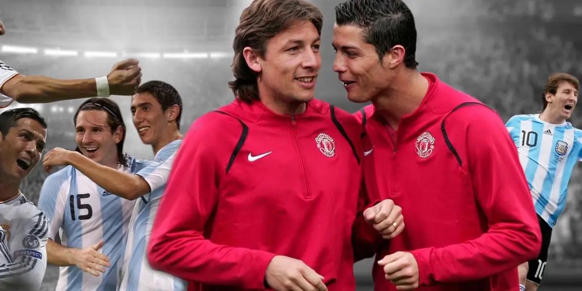 A lo largo de la historia pocos jugadores tuvieron la suerte de poder compartir cancha con los mejores jugadores del siglo. A continuación se mostrarán los futbolistas más relevantes que compartieron equipo con ambos.