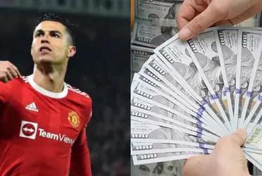 A los muchos equipos europeos interesados en Cristiano Ronaldo se habría sumado un club de Arabia Saudita que entre salario y fichaje gastaría 300 millones de euros.