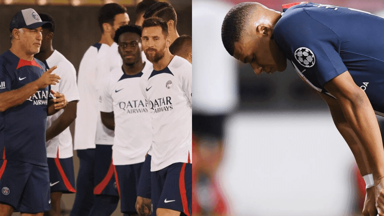 A Mbappé solo le quedaría el apoyo de tres jugadores en PSG.