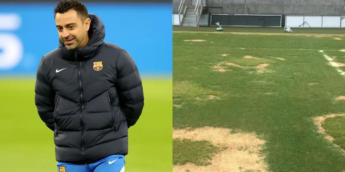 A miles de kilómetros de FC Barcelona un entrenador imitó las palabras de Xavi Hernández sobre un campo de juego y estalló la polémica