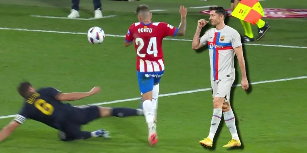 A Nacho le bajaron la suspensión, de 3 a 2 partidos, mientras que a Lewandowski, cuando se tocó la nariz, le mantuvieron el castigo
