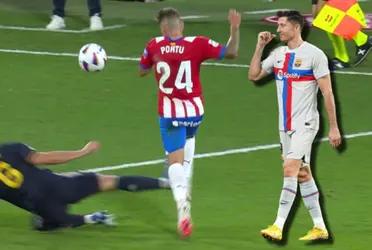 A Nacho le bajaron la suspensión, de 3 a 2 partidos, mientras que a Lewandowski, cuando se tocó la nariz, le mantuvieron el castigo