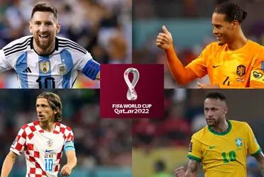 A partir de mañana arrancan la ronda de los 8 mejores del mundo y estos son los partidos de mañana, 09 de diciembre, por el Mundial de Qatar.