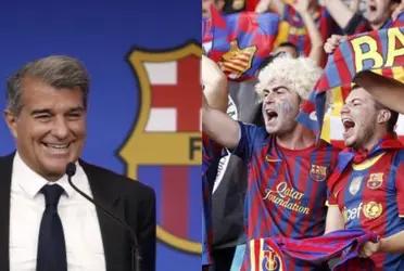 A pesar de echarlo hace menos de un año, Joan Laporta se sonría al encontrarse a Ronald Koeman en el Club de Golf de Barcelona