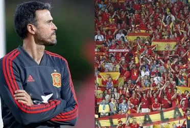 A pesar de las criticas y los malos momentos vividos en los últimos partidos, el entrenador español demostró estar a la altura de la selección española.