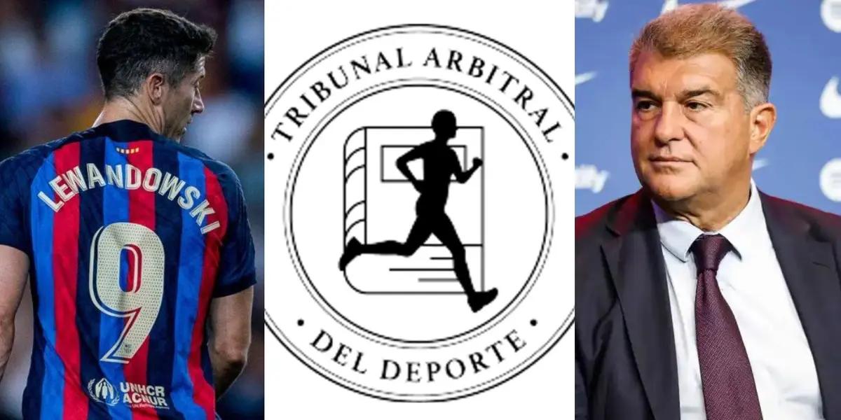 A pesar de que Barcelona apeló el castigo, La Liga no dejó pasar los gestos indebidos de Lewandowski contra los árbitros del partido.