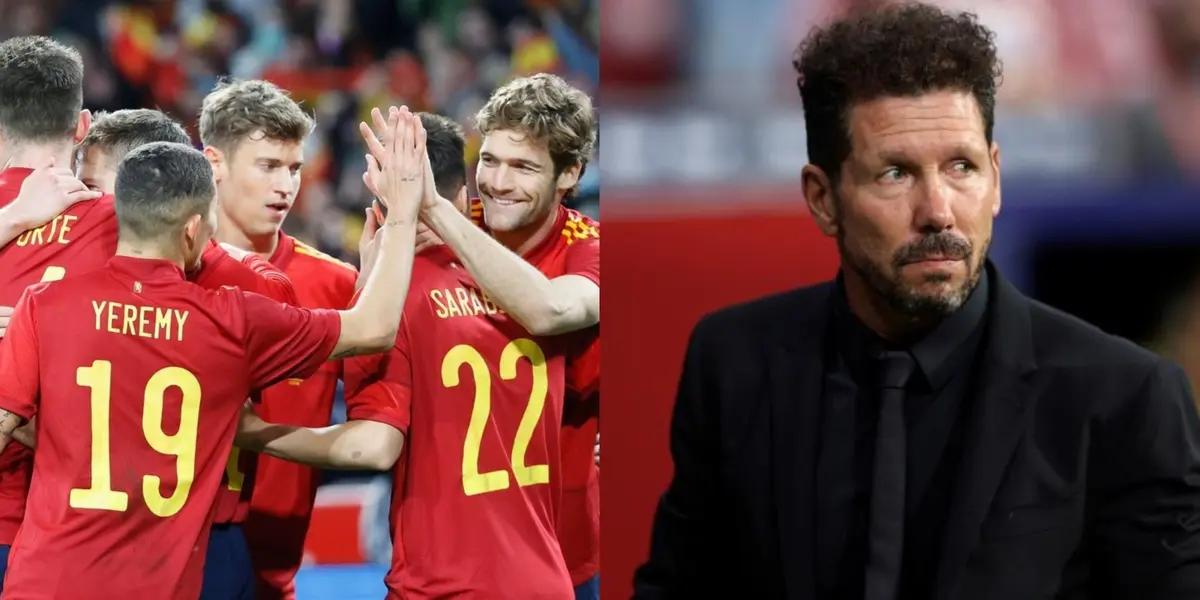 A pesar de su gran nivel en la Selección de España, Diego Simeone no querría contar con Pablo Sarabia quien fue ofrecido para este mercado de fichajes al Atlético Madrid.
