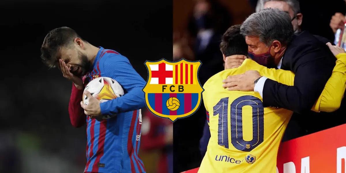 A Piqué no le convendría la vuelta de Messi.