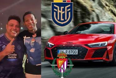 A través de un acuerdo multimillonario, Gonzalo Plata podría acceder a un auto de súper lujo en caso de seguir en Valladolid.