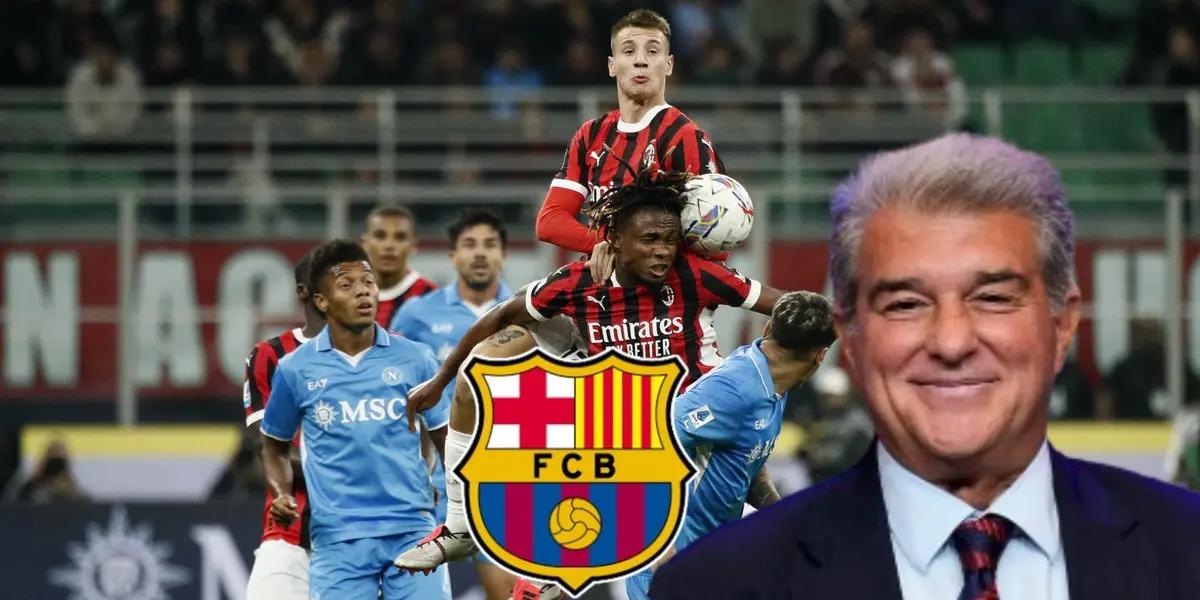 AC Milan - Napoli - Joan Laporta (Foto: Serie A)