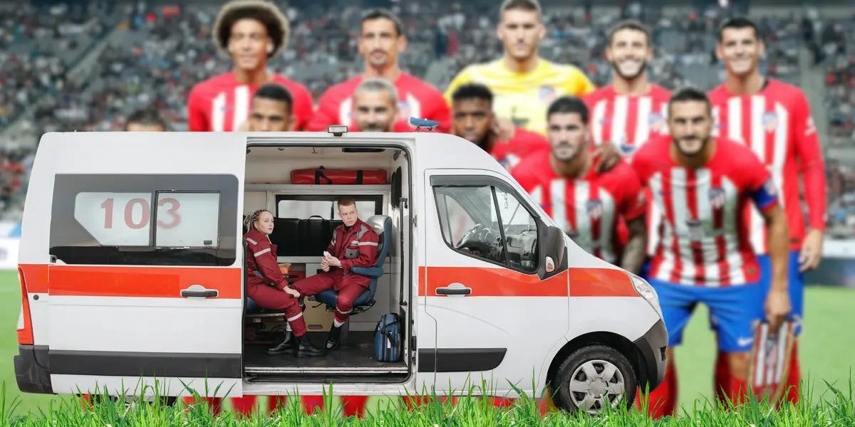 Accidentado comienzo de juego para Atlético de Madrid en La Liga por la baja de un indiscutido