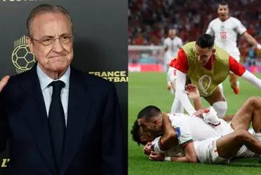 Achraf Hakimi, futbolista del PSG fue rechazado por Florentino Pérez en 2020 y hoy es una de las figuras del mundial.