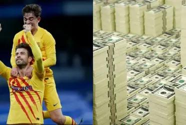 Actualmente en el Barcelona la masa salarial esta muy desproporcionada. Mientras un jugador que no sería prioridad como Gerard Piqué gana 10 millones de euros por temporada, una de las grandes figuras como Gavi solo gana 100 mil euros al año.
