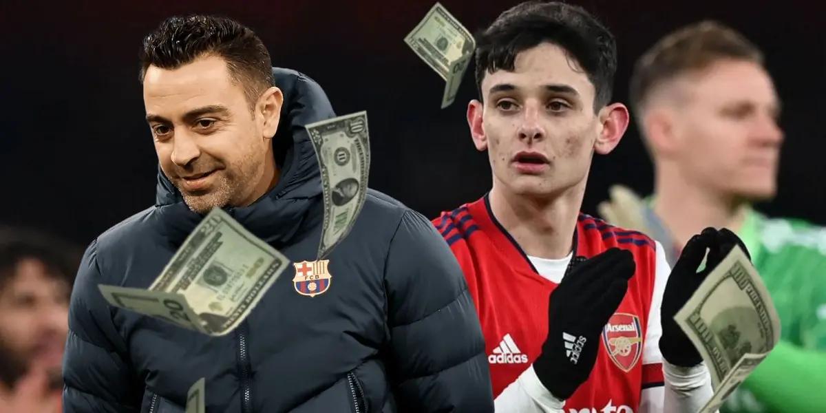 Actualmente se encuentra cedido en el Blackpool, pero Arteta lucha por retenerlo.