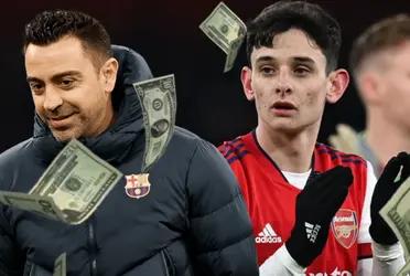 Actualmente se encuentra cedido en el Blackpool, pero Arteta lucha por retenerlo.