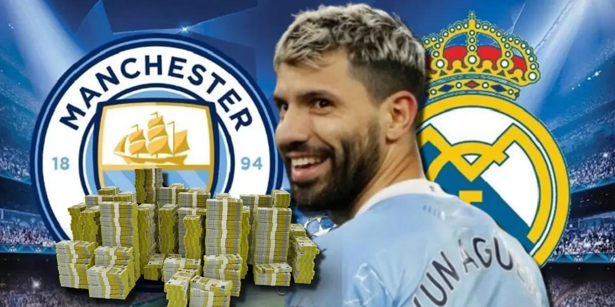 Agüero le apostó 10 mil al Real Madrid vs City y mira la fortuna que puede ganar