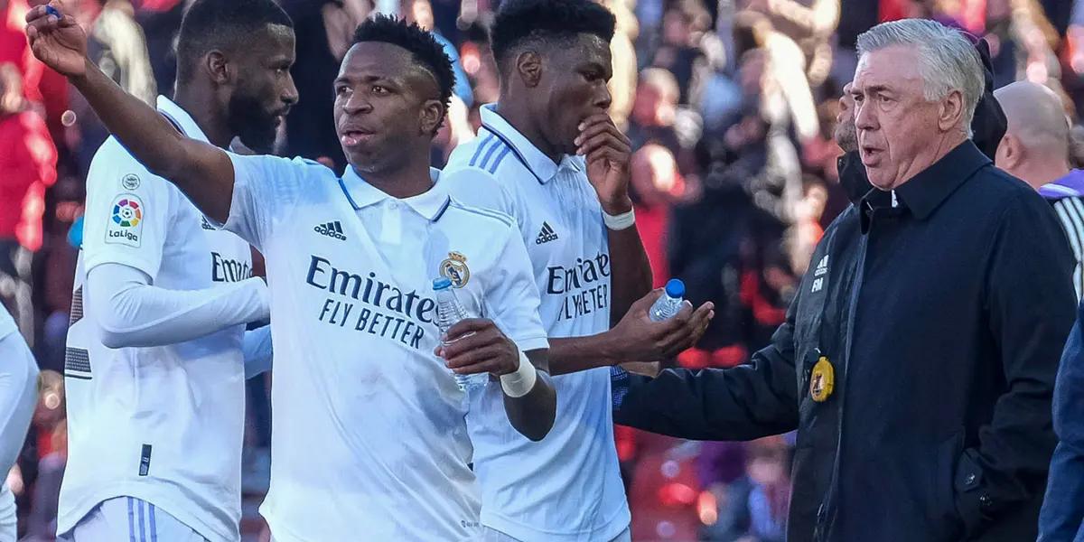 Ahora le dan con todo a Carlo Ancelotti luego que el Real Madrid empató con Real Betis y están a 9 puntos de FC Barcelona