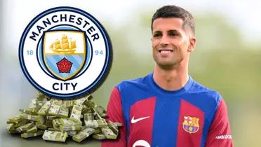 Ahora que Cancelo la rompe en el Barça, el City le subió el precio y esto pidió
