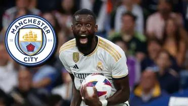 Ahora que enfrentará el Madrid al City, mira cómo Rüdiger los quiso intimidar