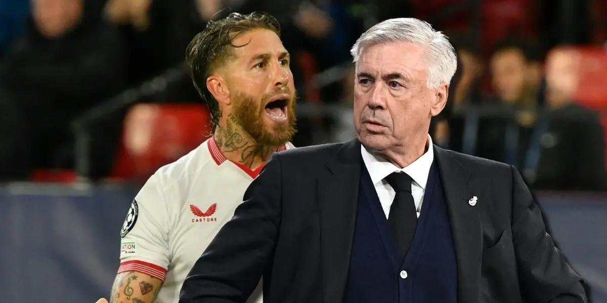 Ahora que hace falta un defensa, Sergio Ramos podría ser una opción para el Real Madrid. Esto considera Carlo Ancelotti