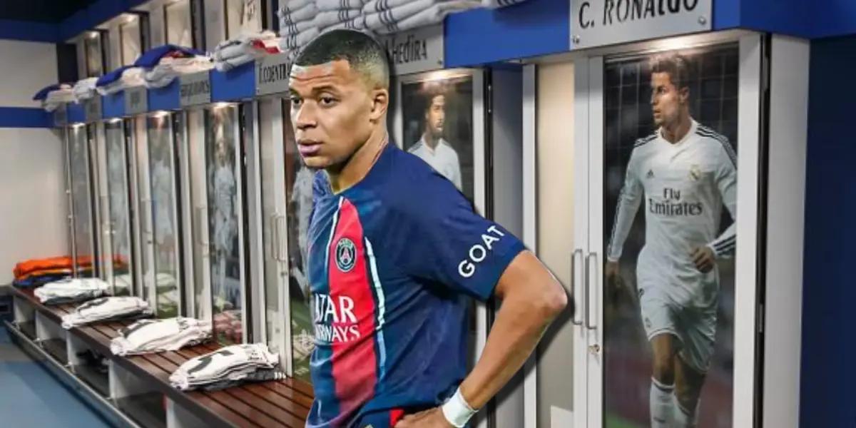 Ahora que Mbappé eligió al Madrid, esto hicieron los jugadores en el camerino