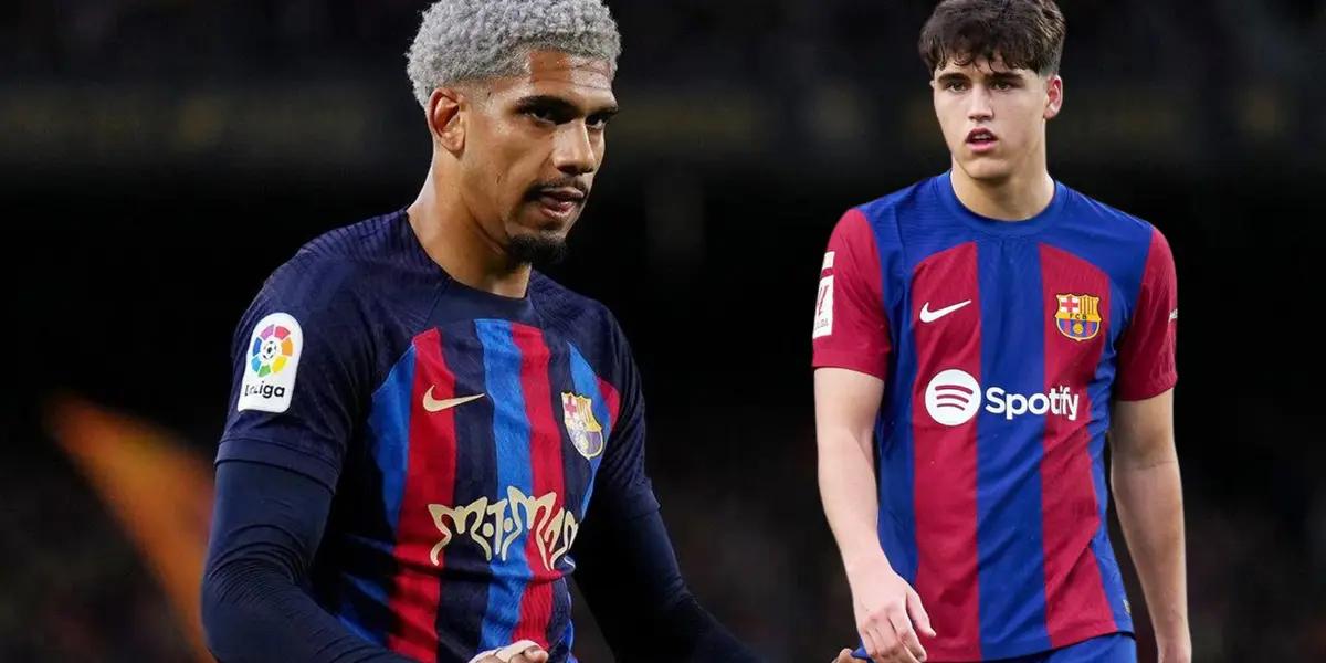 Ahora que tiene a Cubarsí, Barça quiere vender a Araujo y esto pide por dejarlo ir