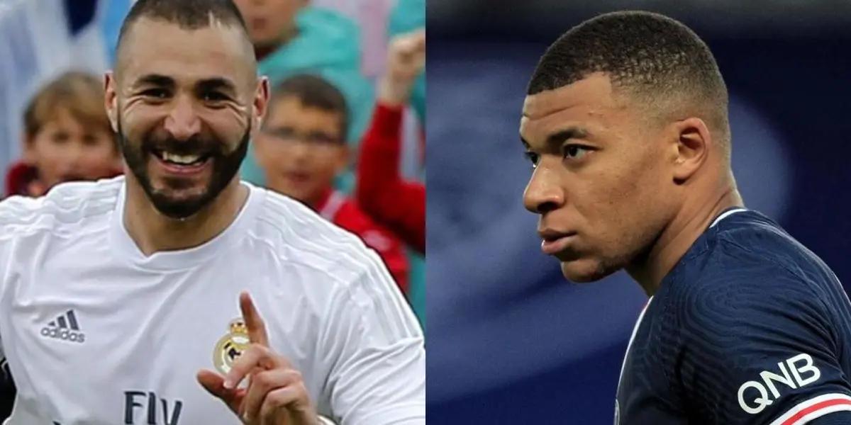 Al anunciar el fichaje de Aurélien Tchouaméni, el Real Madrid utilizó una foto donde el centrocampista esta junto a Karim Benzema. Curiosamente la foto original también tenía a Kylian Mbappé pero la casa blanca cortó al delantero francés del PSG.