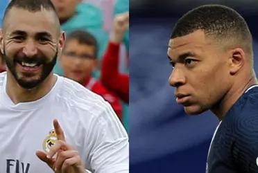 Al anunciar el fichaje de Aurélien Tchouaméni, el Real Madrid utilizó una foto donde el centrocampista esta junto a Karim Benzema. Curiosamente la foto original también tenía a Kylian Mbappé pero la casa blanca cortó al delantero francés del PSG.