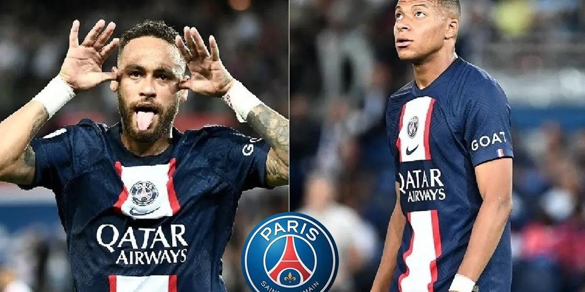 Al astro francés, el karma lo golpea en la cúspide de su “guerra fría” con el delantero de la Selección de Fútbol de Brasil.