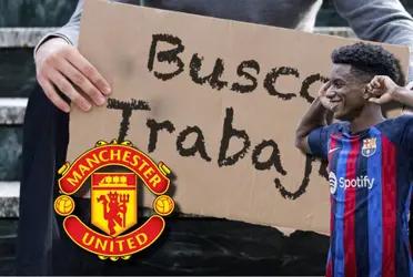 Al FC Barcelona le ofrecieron un jugador que estuvo 11 años en el Manchester United, pero ahora está sin equipo