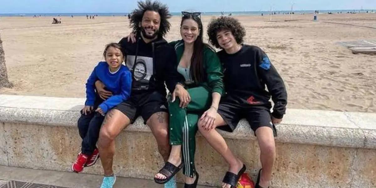 Al igual que su padre, los hijos del futbolista merengue tienen una pasión por el fútbol muy grande y esperan en un futuro poder ser como él o al menos intentarlo.