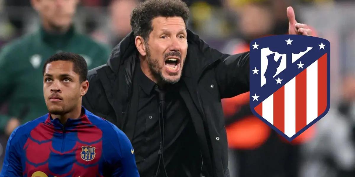 Al igual que Vitor Roque, este jugador del Atleti se la pasa en el banquillo.