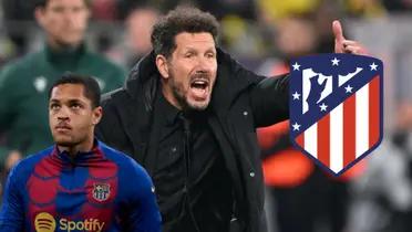 Al igual que Vitor Roque, este jugador del Atleti se la pasa en el banquillo.