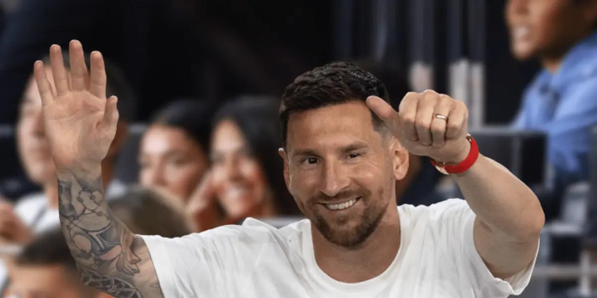 Al jugador argentino se lo ha visto muy bien pese a la dura derrota del Inter de Miami en la final