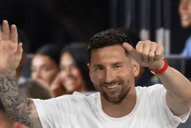 Al jugador argentino se lo ha visto muy bien pese a la dura derrota del Inter de Miami en la final