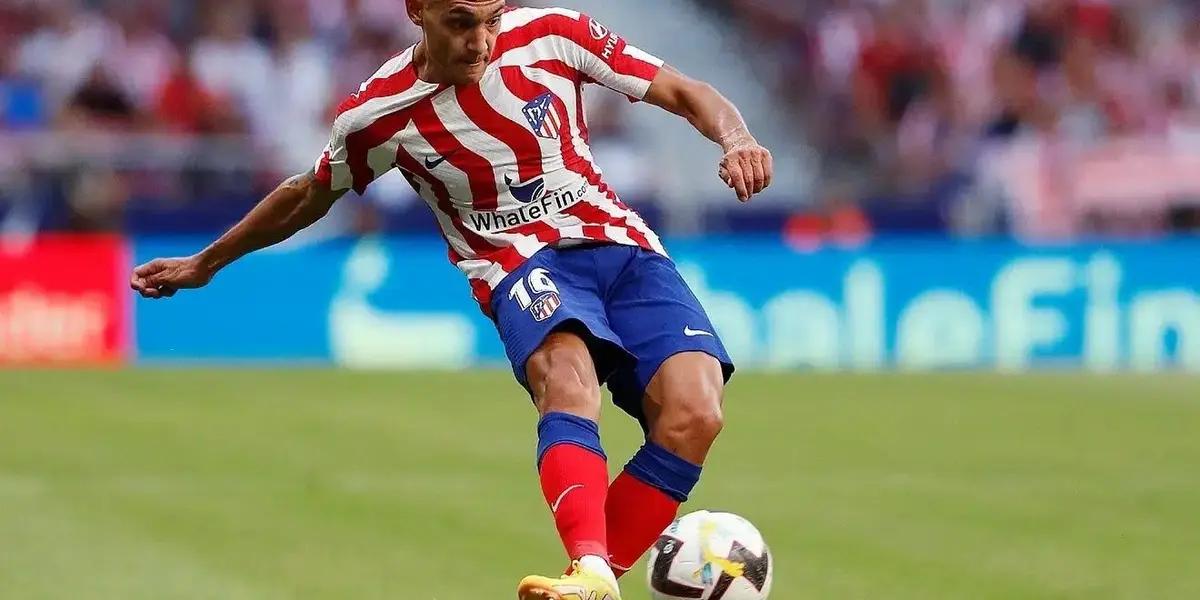 Al minuto del segundo tiempo Nahuel Molina anotó el 2 a 2.