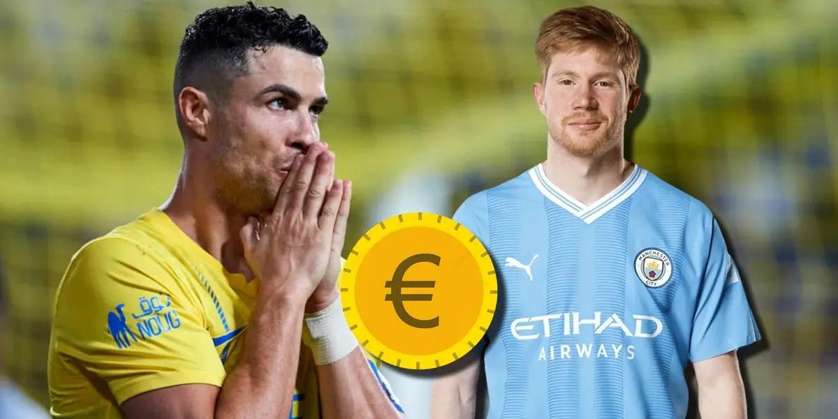 Al-Nassr pretende contratar a Kevin De Bruyne para juntarlo con Cristiano Ronaldo y hacer una mega dupla