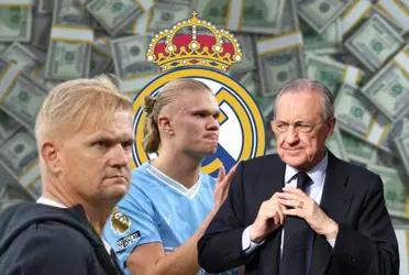 Al padre de Haaland le preguntaron por la oferta del Madrid y mira su ironía