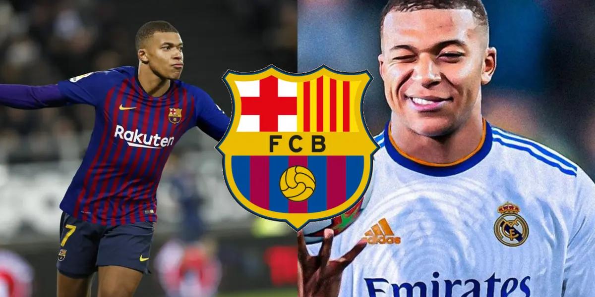Al no poder concretar su llegada al equipo blanco, Mbappé podría ir al Barcelona